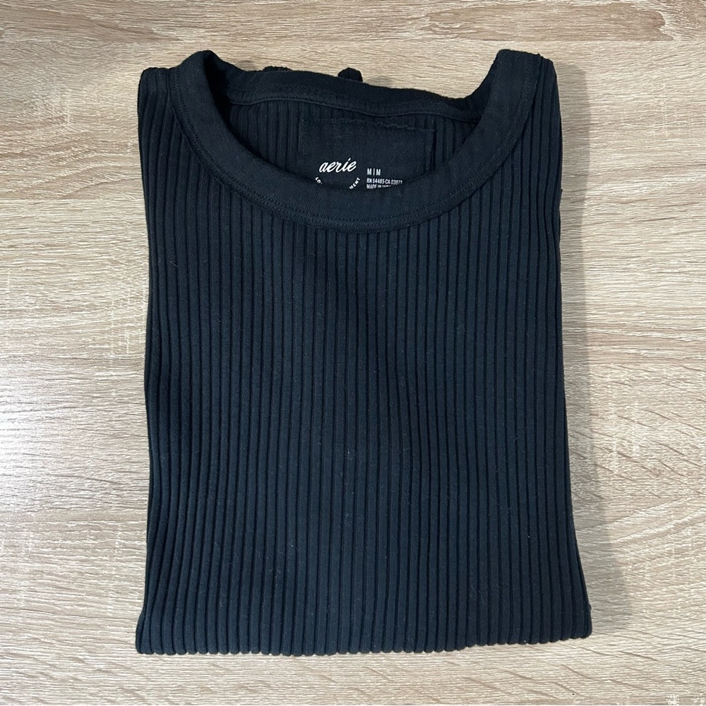 🆕AEO Ribbed L/S Top - Picture 3 of 4